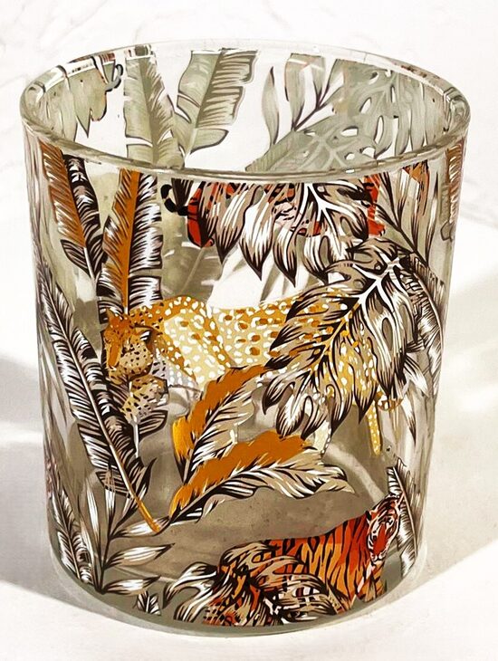 Tējas sveces stikla svečturis